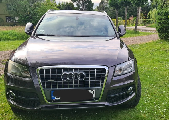 Audi Q5 cena 66000 przebieg: 224000, rok produkcji 2012 z Kęty małe 92